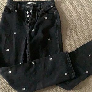 PACSUN high rise straight jean